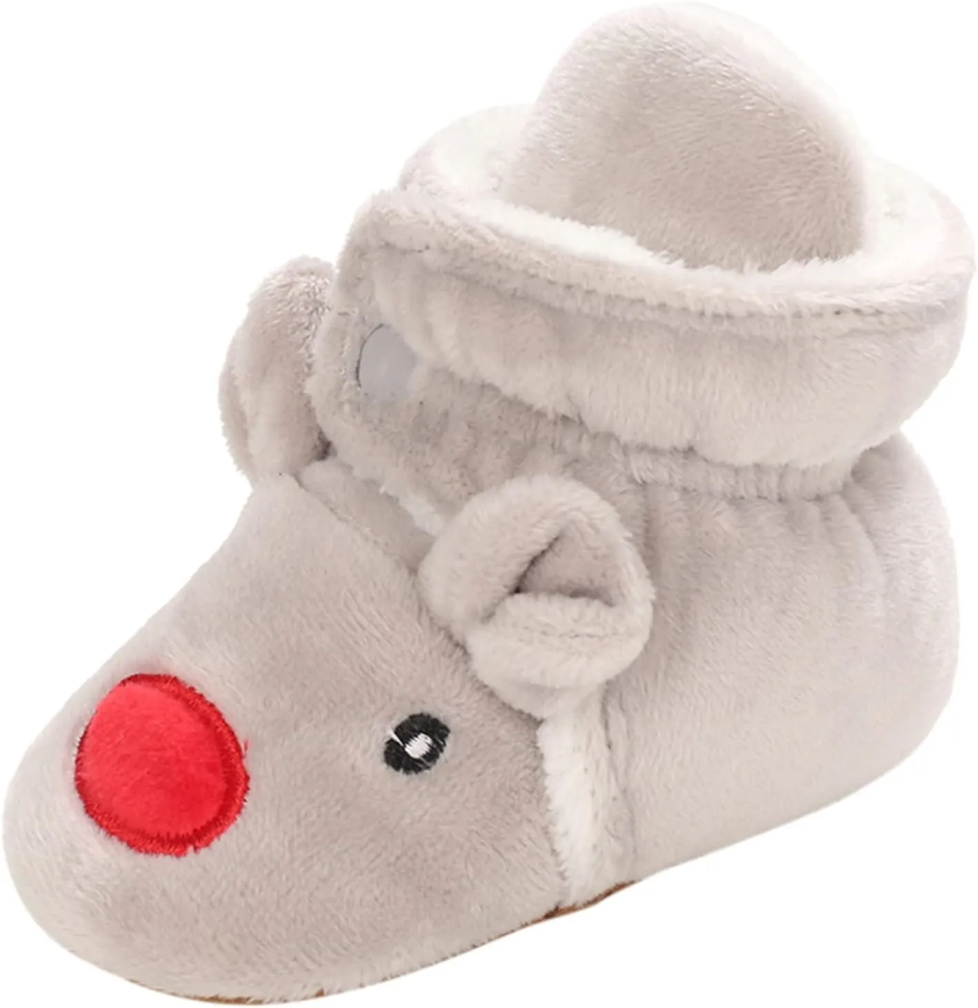 Walking Shoes Christmas Baby Cotton Boots Warm Cotton Shoes Soft Comfortable Infant Toddler Warming Soft Sole Sneakers