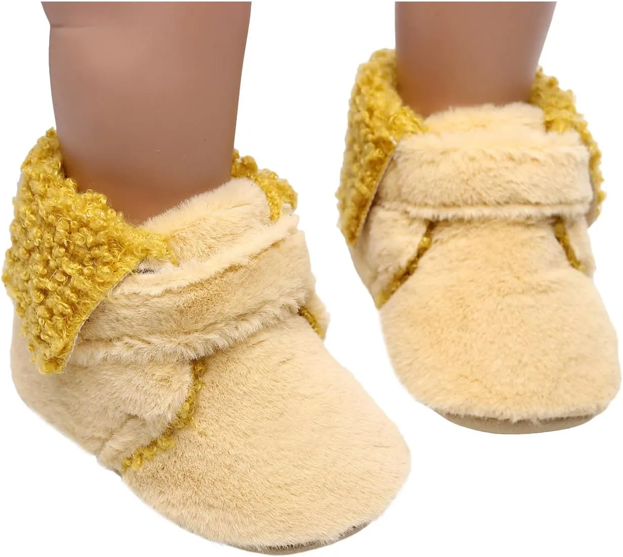 Walking Shoes Soft Girls Boys First Infant Warm Plush Cotton Boots Baby Snow Shoes Baby Shoes Soft Sole Sneakers