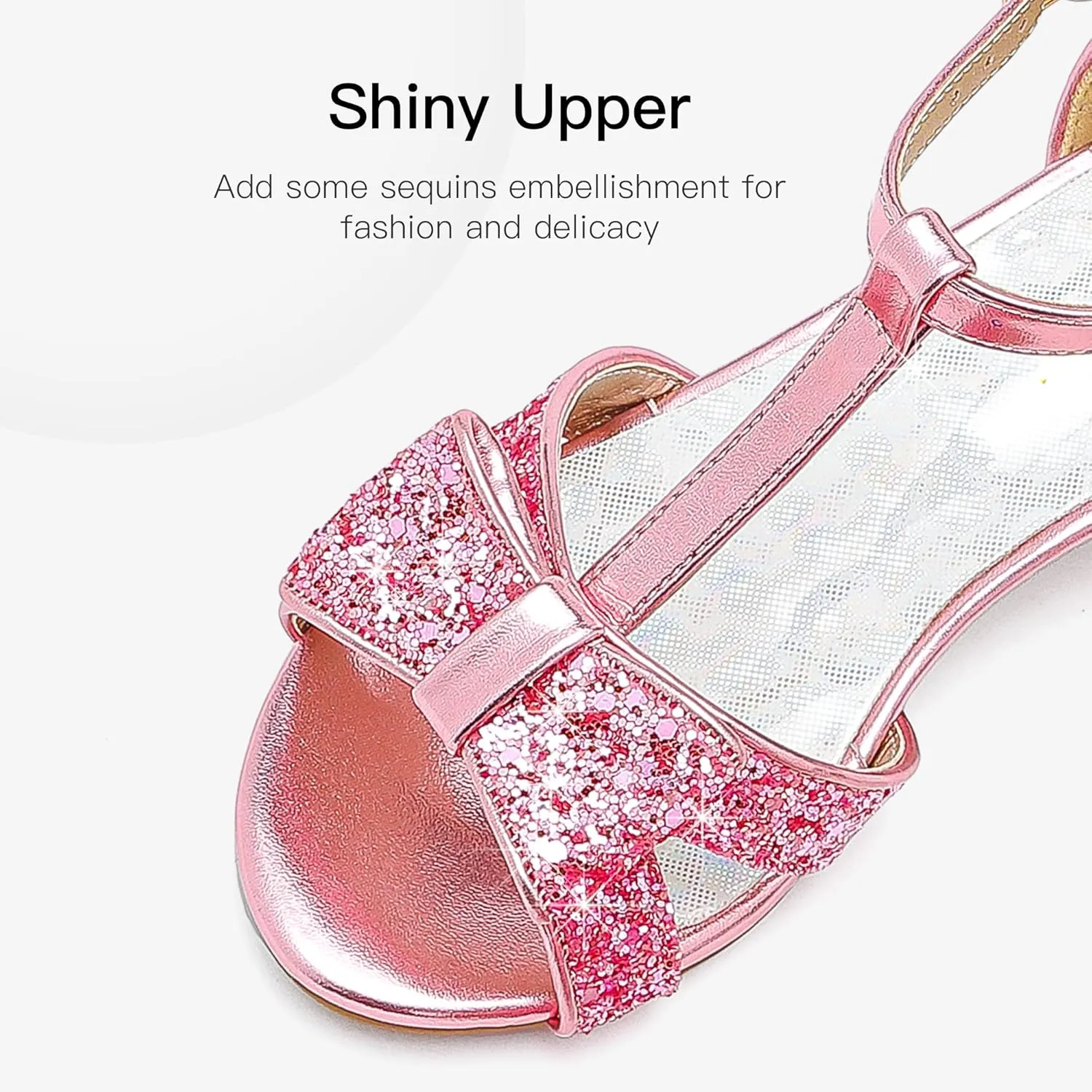 Walofou Toddler Little Kid Big Kid Sandals for Girls