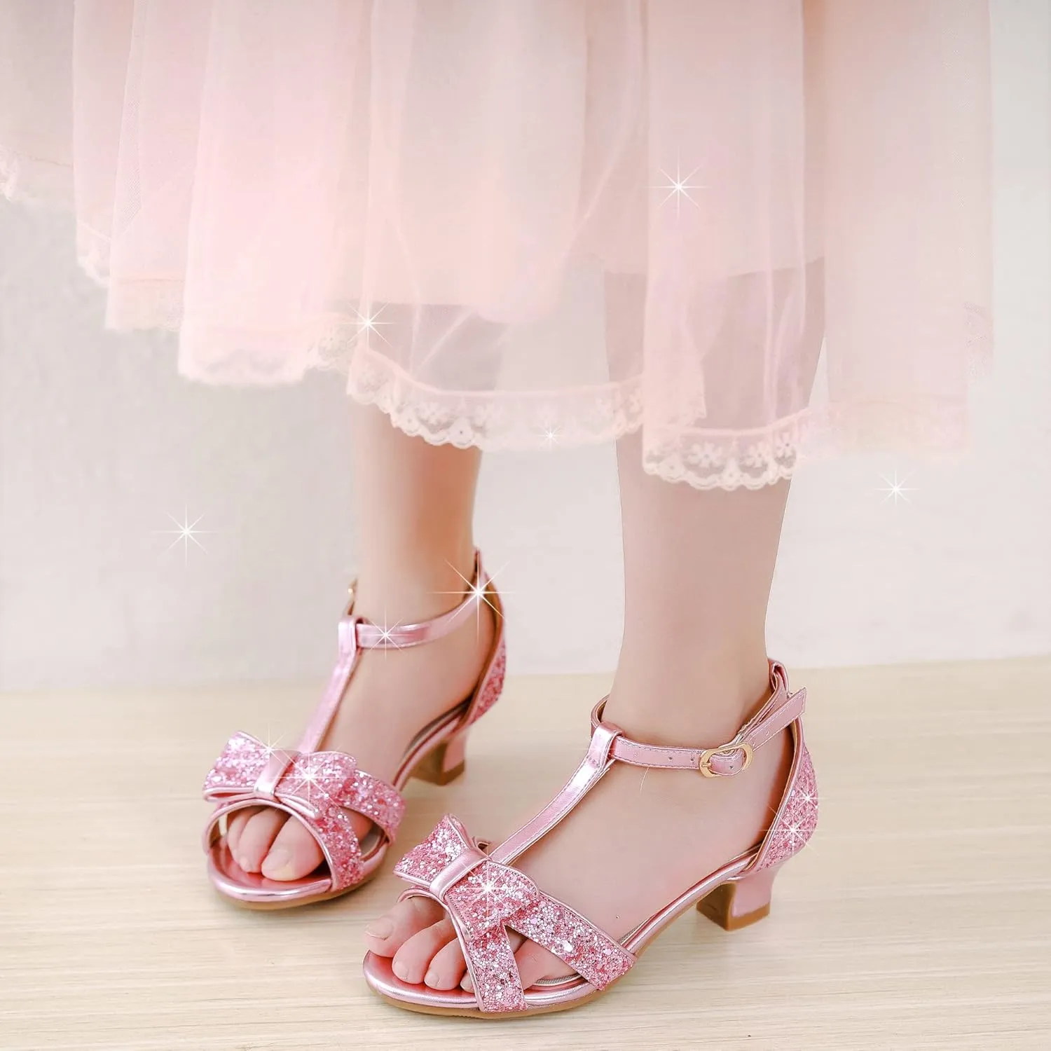 Walofou Toddler Little Kid Big Kid Sandals for Girls
