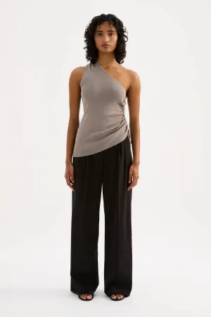 Yumi Knit Top Pewter